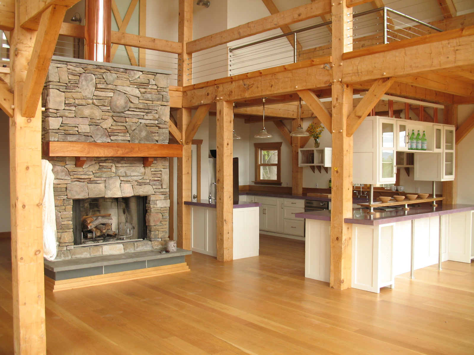 Timber Frame Barn House Interior Design