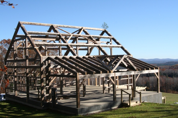 DIY Timber Frame Barn Home Designs PDF Plans Download
